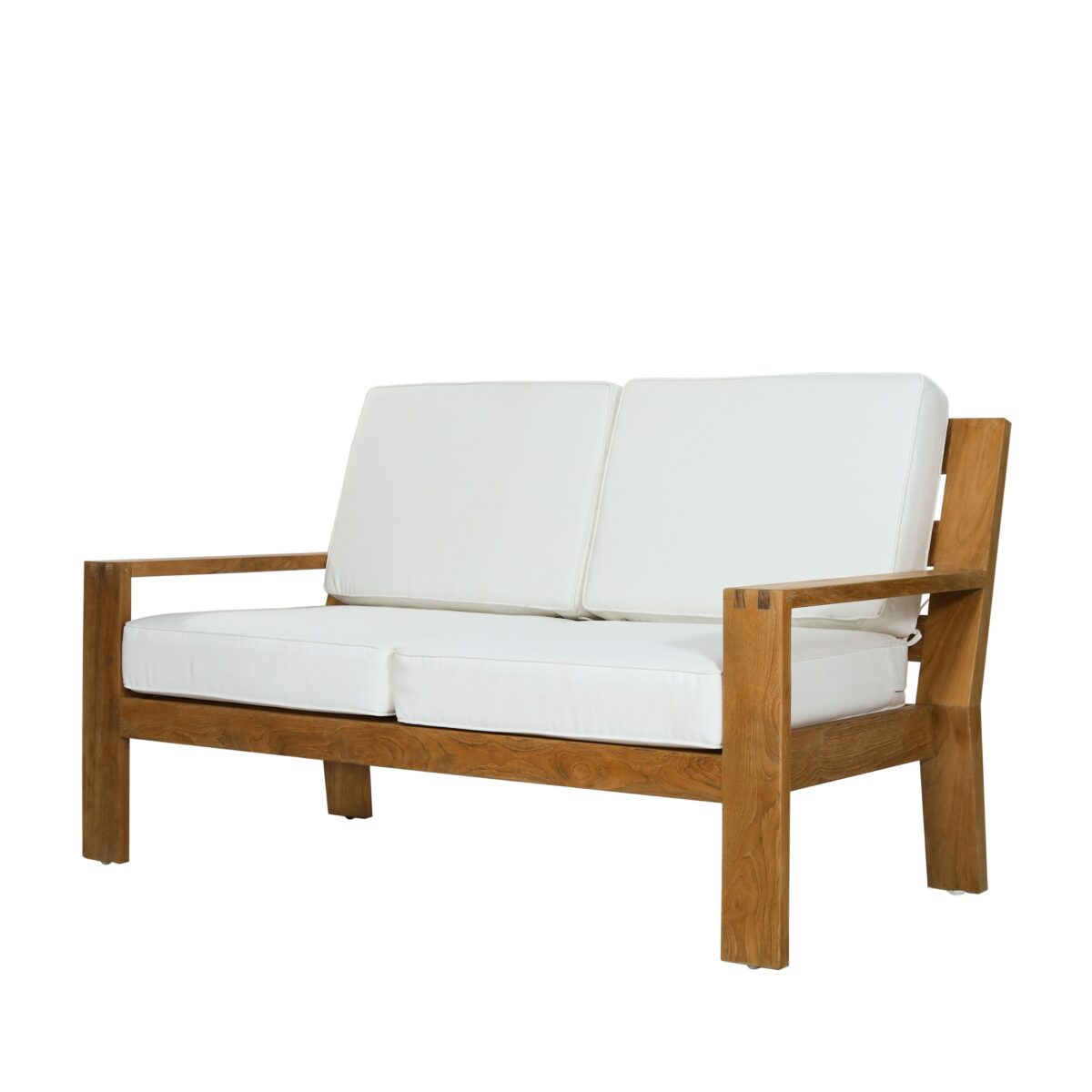 CALHOUN TEAK OUTDOOR LOVESEAT