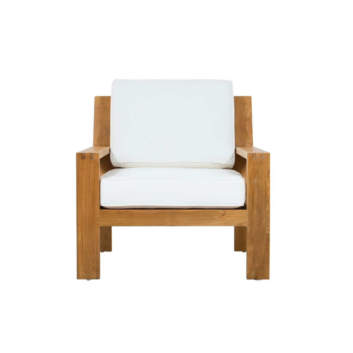 CALHOUN TEAK OUTDOOR LOUNGER CHAIR