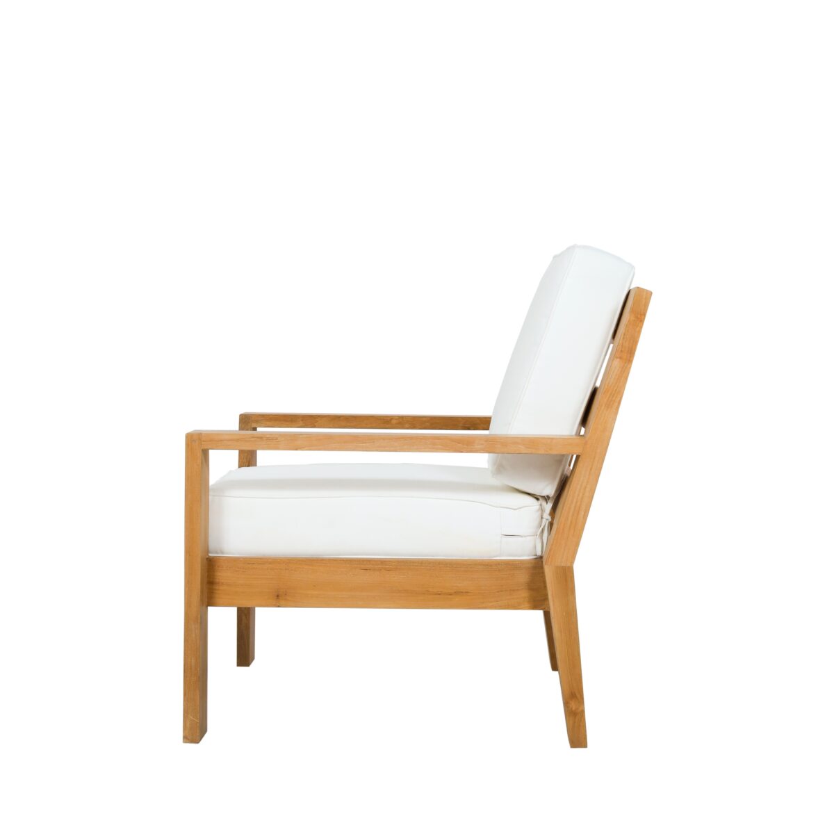 CALHOUN TEAK OUTDOOR LOUNGER CHAIR - Image 3