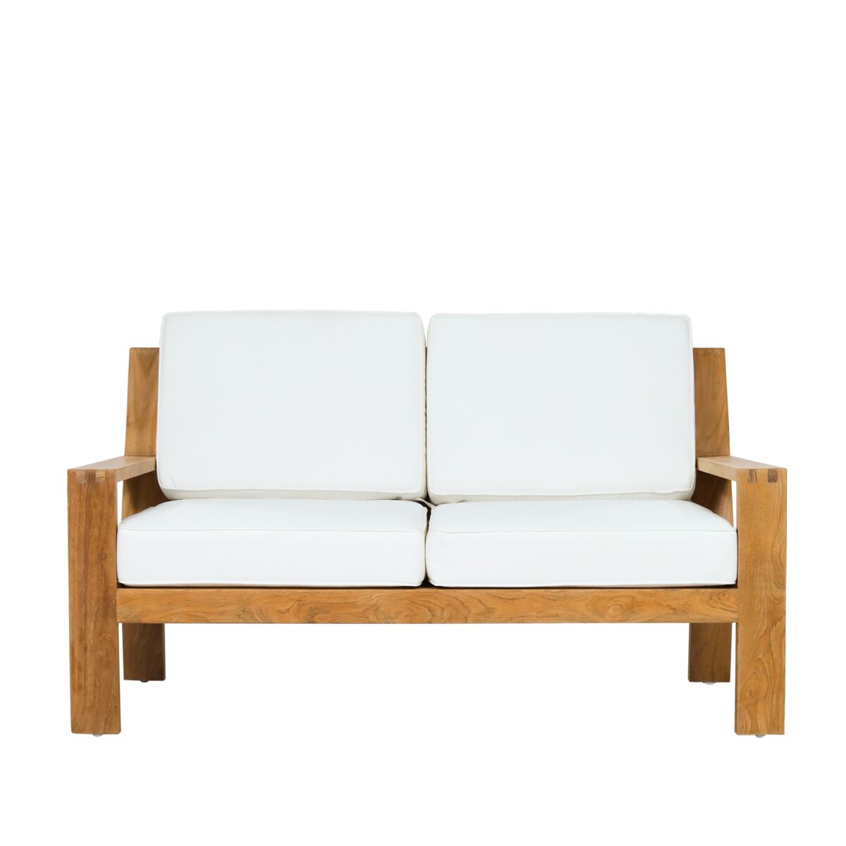 CALHOUN TEAK OUTDOOR LOVESEAT