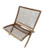 SYNTHETIC RATTAN FOLDING CHAIR