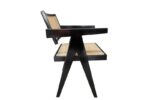 TEAK RATTAN JEANNERET SLAB CHAIR - Image 3