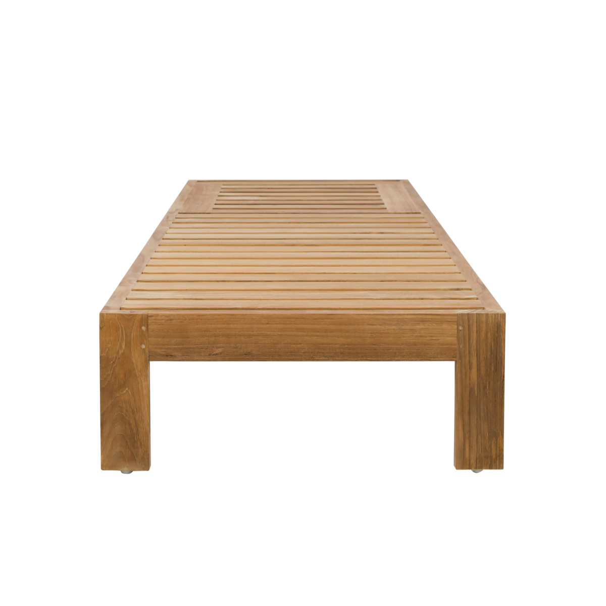 CALHOUN TEAK OUTDOOR CHAISE LOUNGE