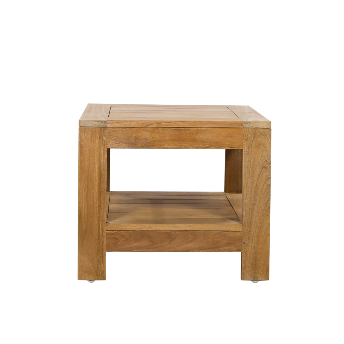 TEAK WOOD CALHOUN SIDE TABLE