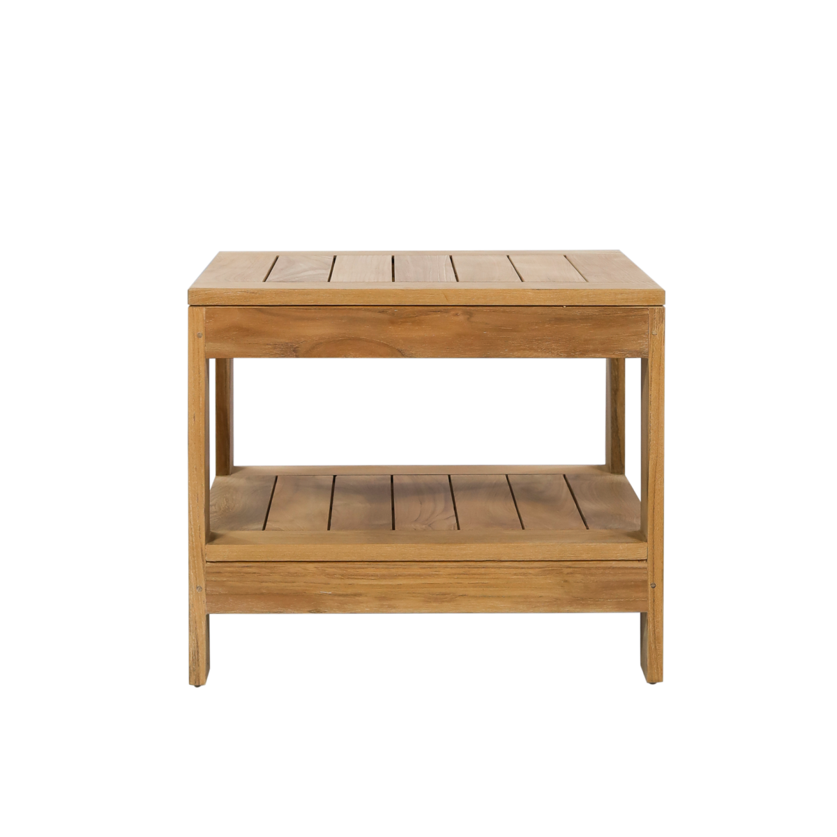 TEAK WOOD CALHOUN SIDE TABLE