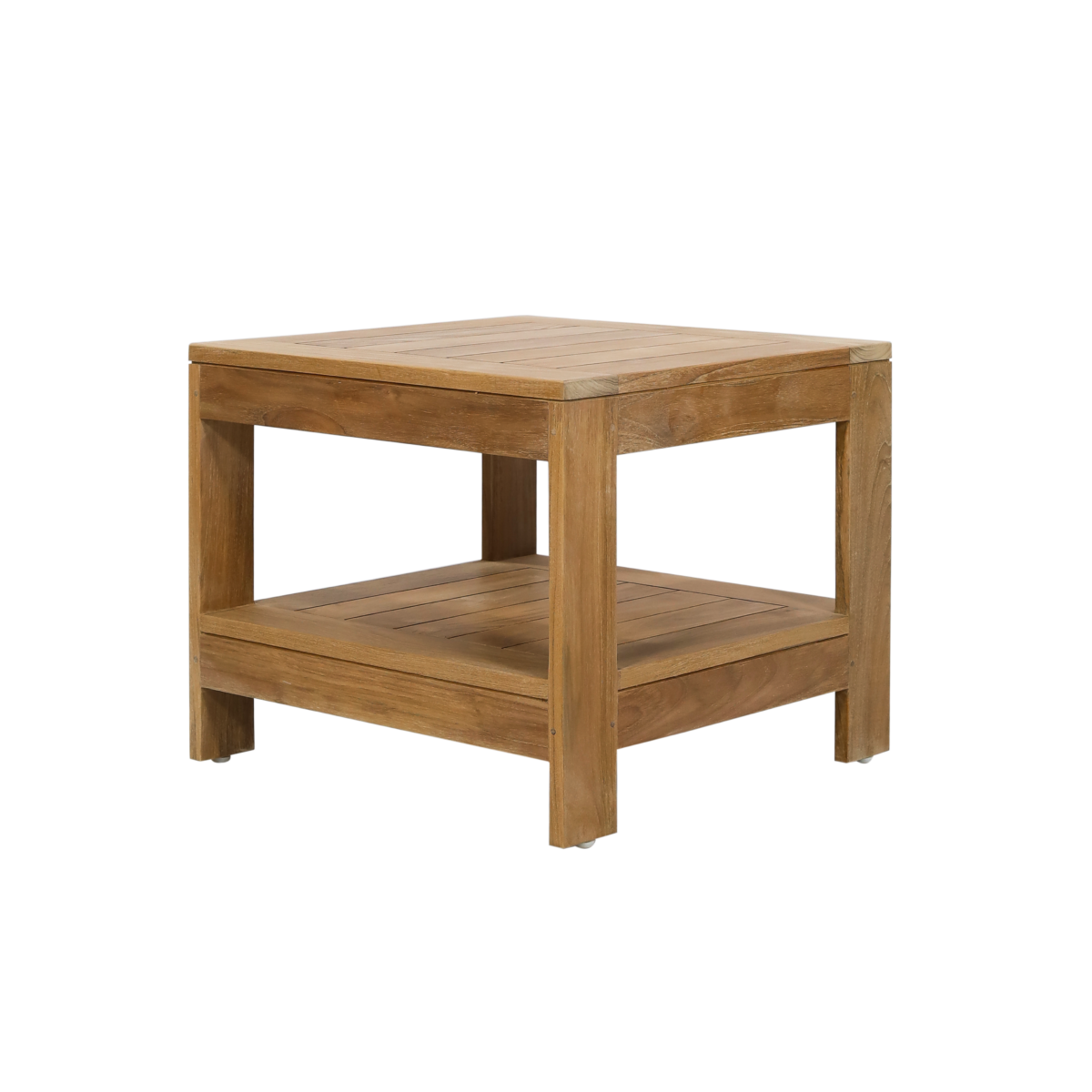 TEAK WOOD CALHOUN SIDE TABLE